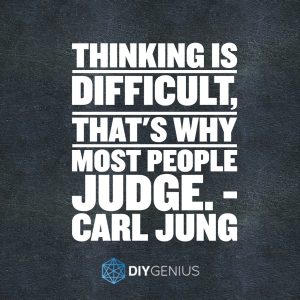 Thinking is difficult