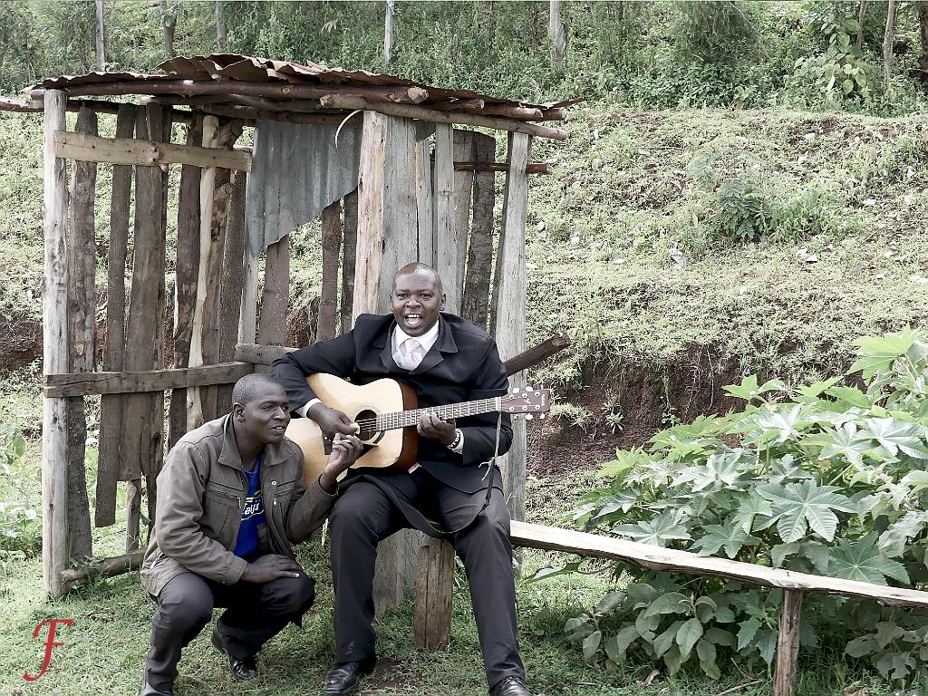 The Narok highway roadside musician