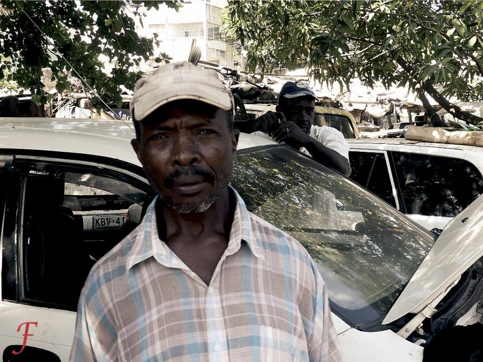 The car technician , Mombasa