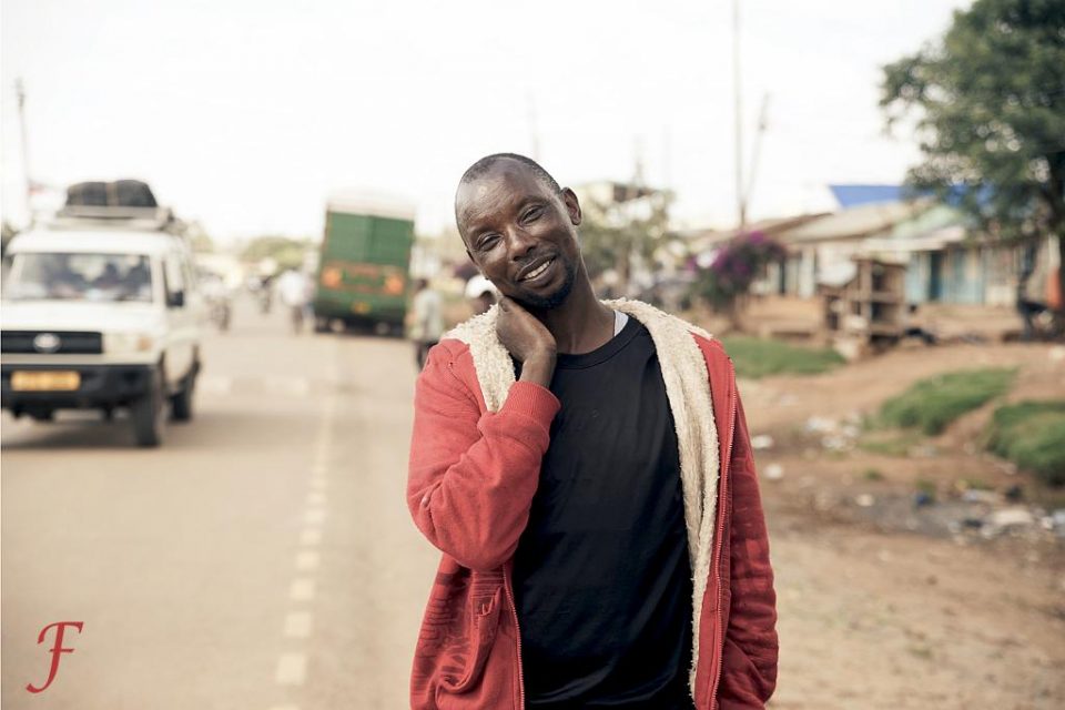 The non-shy street guy in Sirare, Tanzania